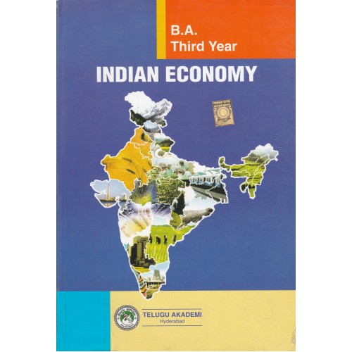 Text Books Competitive Degree Ba 3rd Year Indian Economy Iii Em Telugu Academy